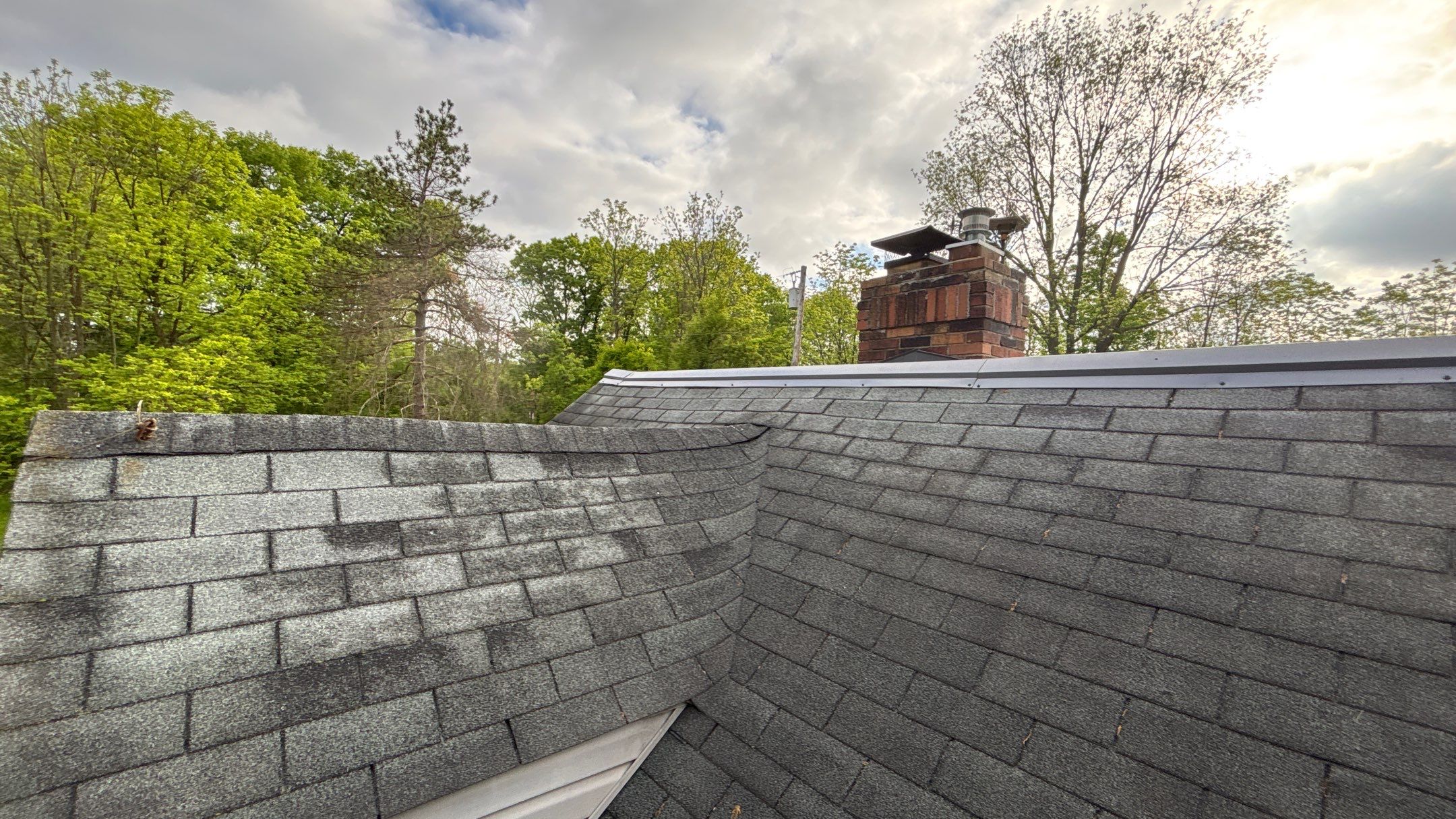 Roof Replacement using Atlas Pinnacle Pristine Pewter by 180 Contractors