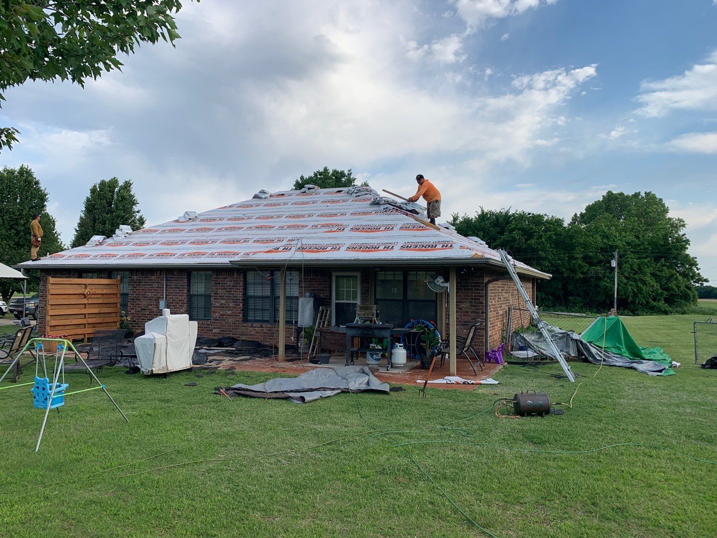 40 Squares Before 10 AM by BANA Roofing and Solar Supply