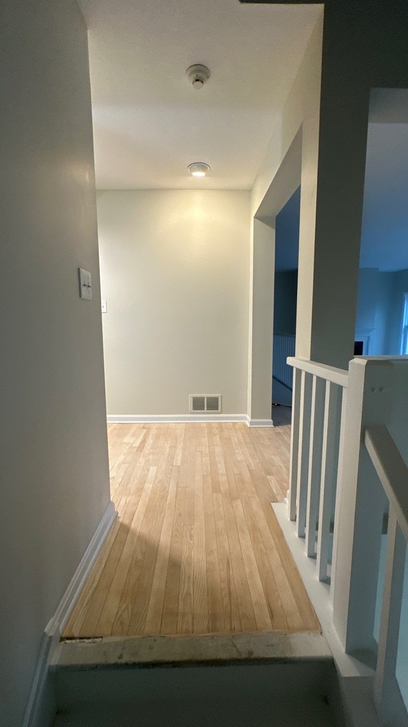 Hardwood Refinishing Project in Canonsburg by Floors in a Day, Inc