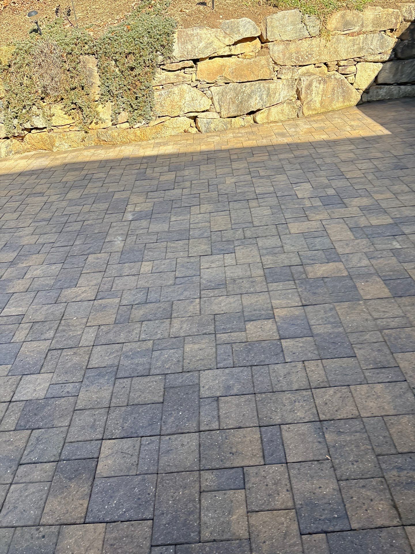 Paver Driveway using Concrete Sealant by DuraSeal