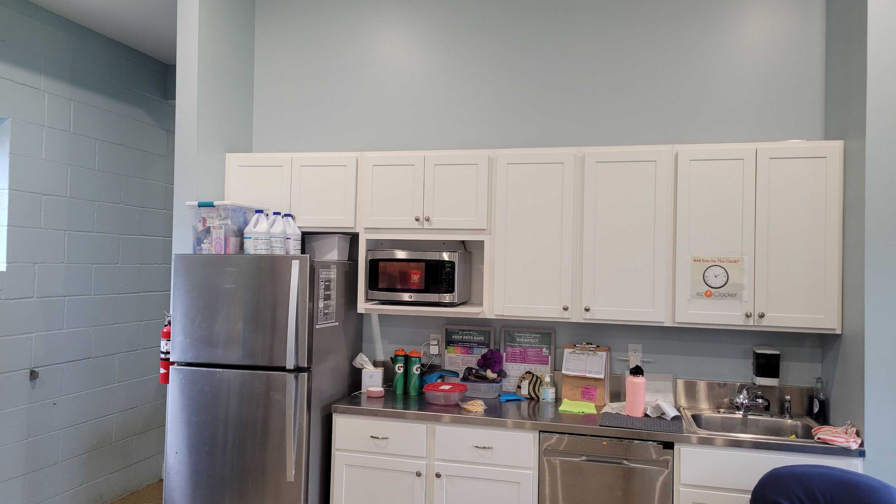Kennel Floor Coating and Wall Painting using Penntek by Spectrum Painting, LLC