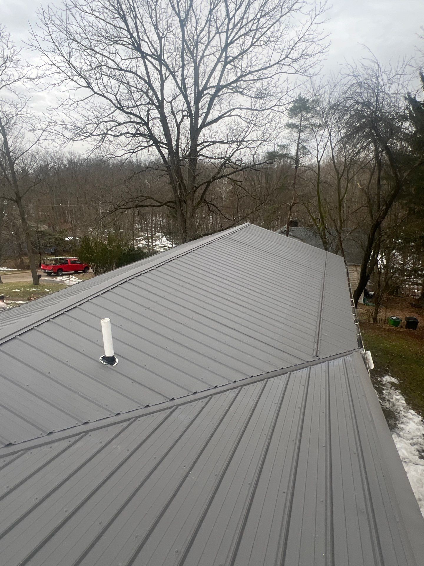 5 Star Metal Crinkle Finish in Charcoal  by Pally Roofing