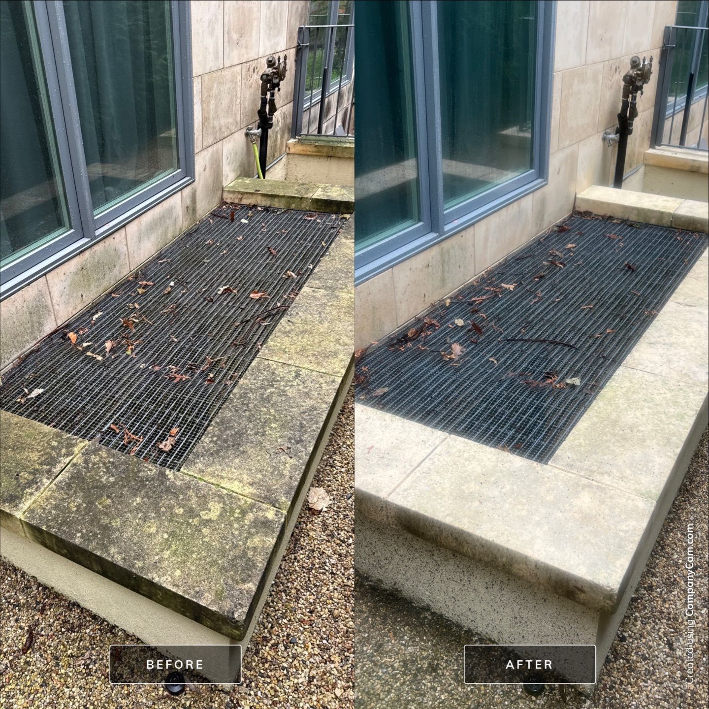 Project in Winnetka by Simmons Power & Soft Washing