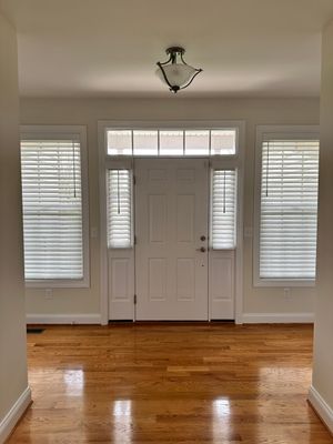 Shutter, Faux Wood Blind, and Honeycomb Installation - Leonardtown