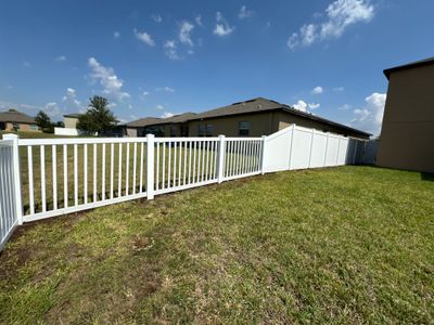 Vinyl Fence Installation using Clearwater Picket Fence and 6Ft White Vinyl Fence 