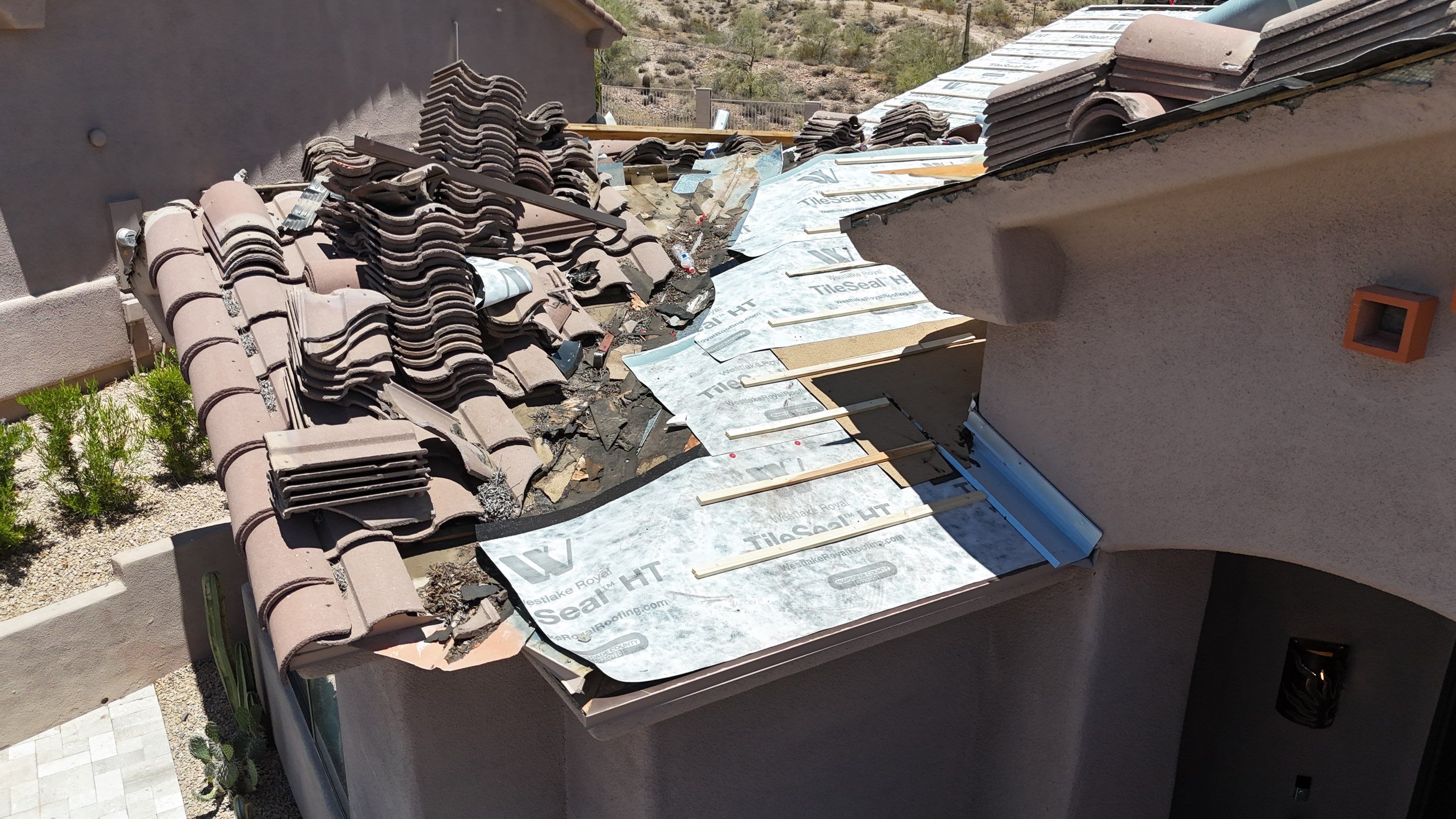 Project in Fountain Hills, AZ by Saint Roofing