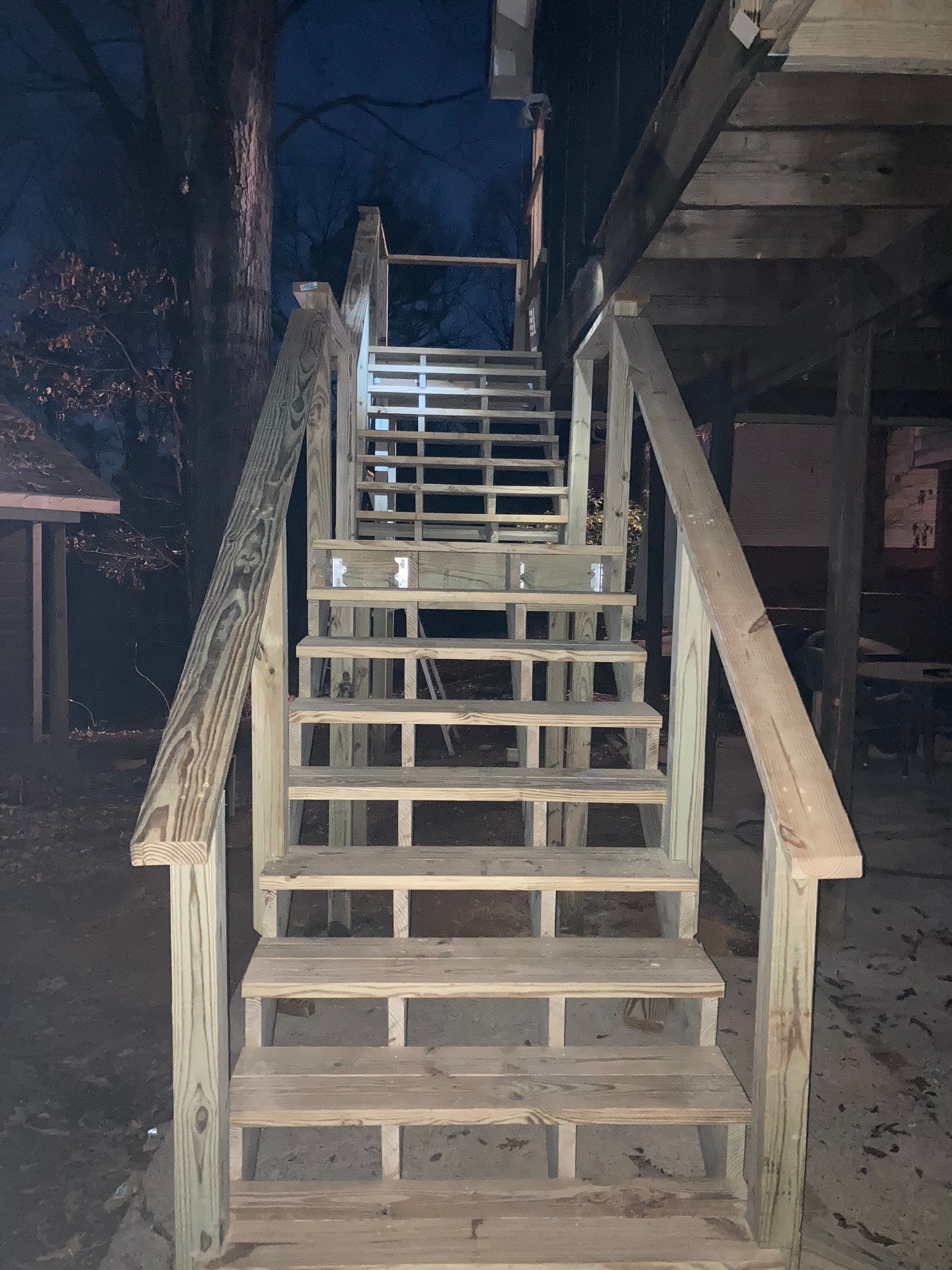 Russet Woods Deck by Pillar and Pine