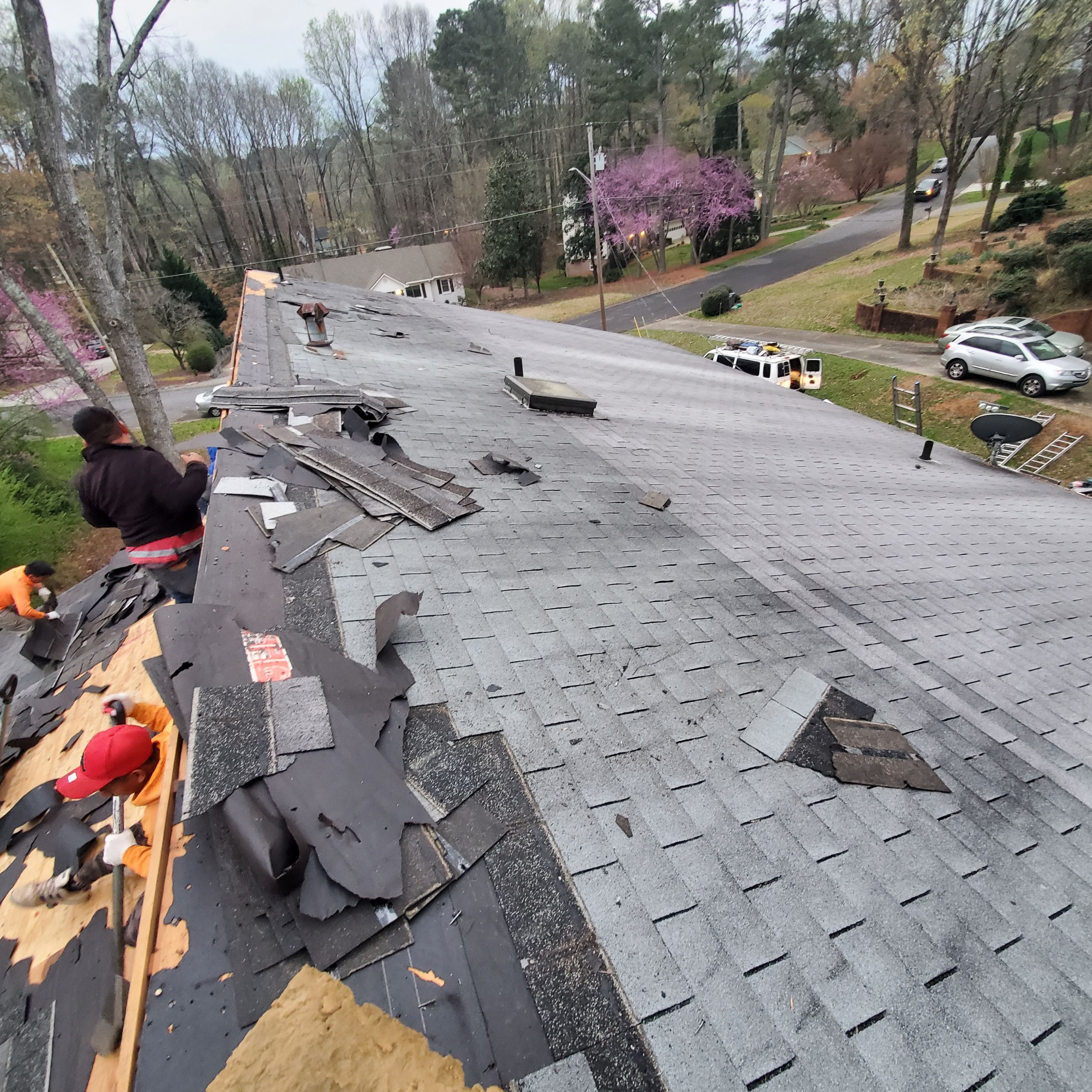 Oakridge TruDef Twilight Black Residential Roofing Installation by Inspector Roofing and Restoration