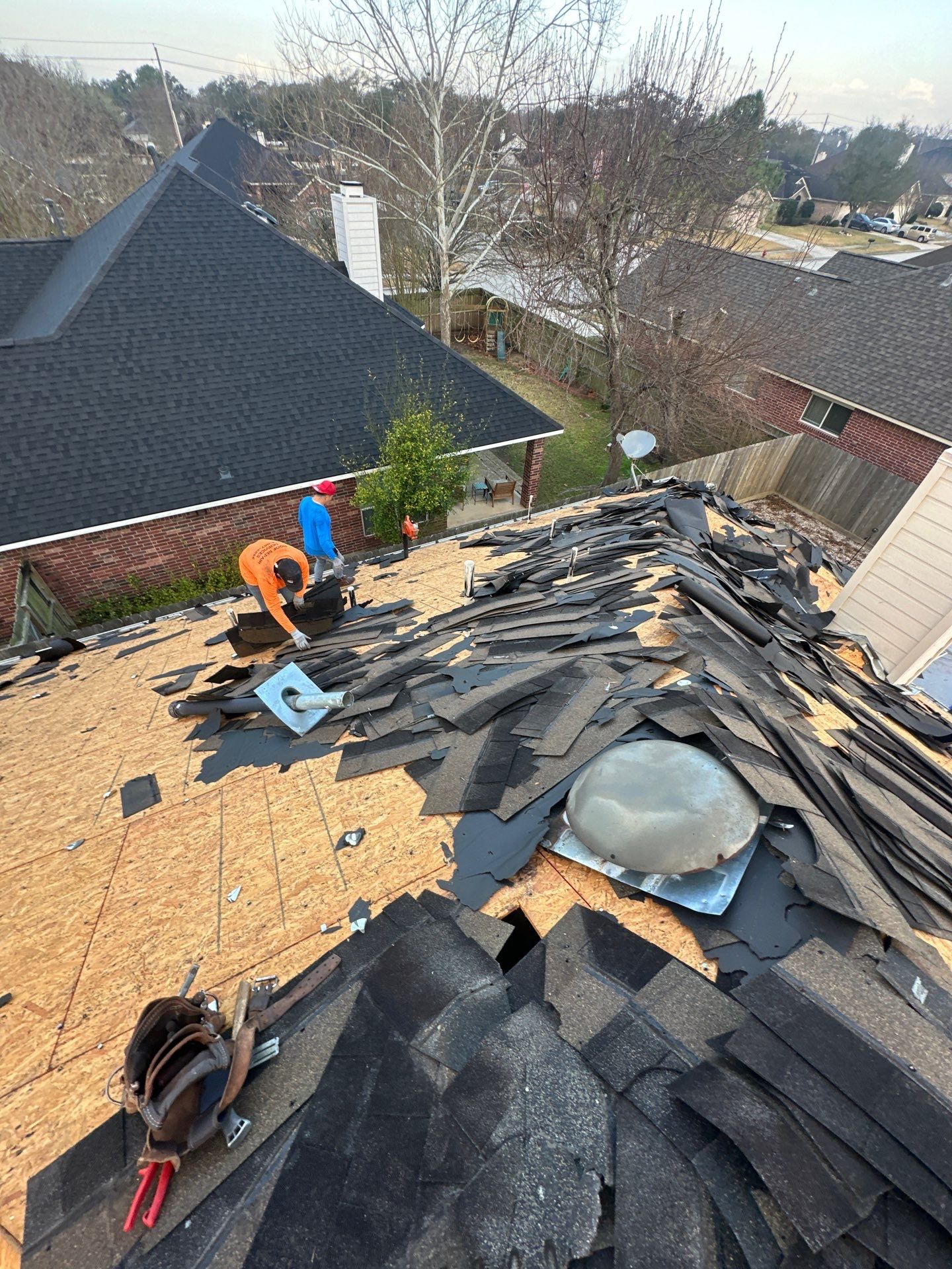 Roof Replacement in League City TX by Roof Repair Company