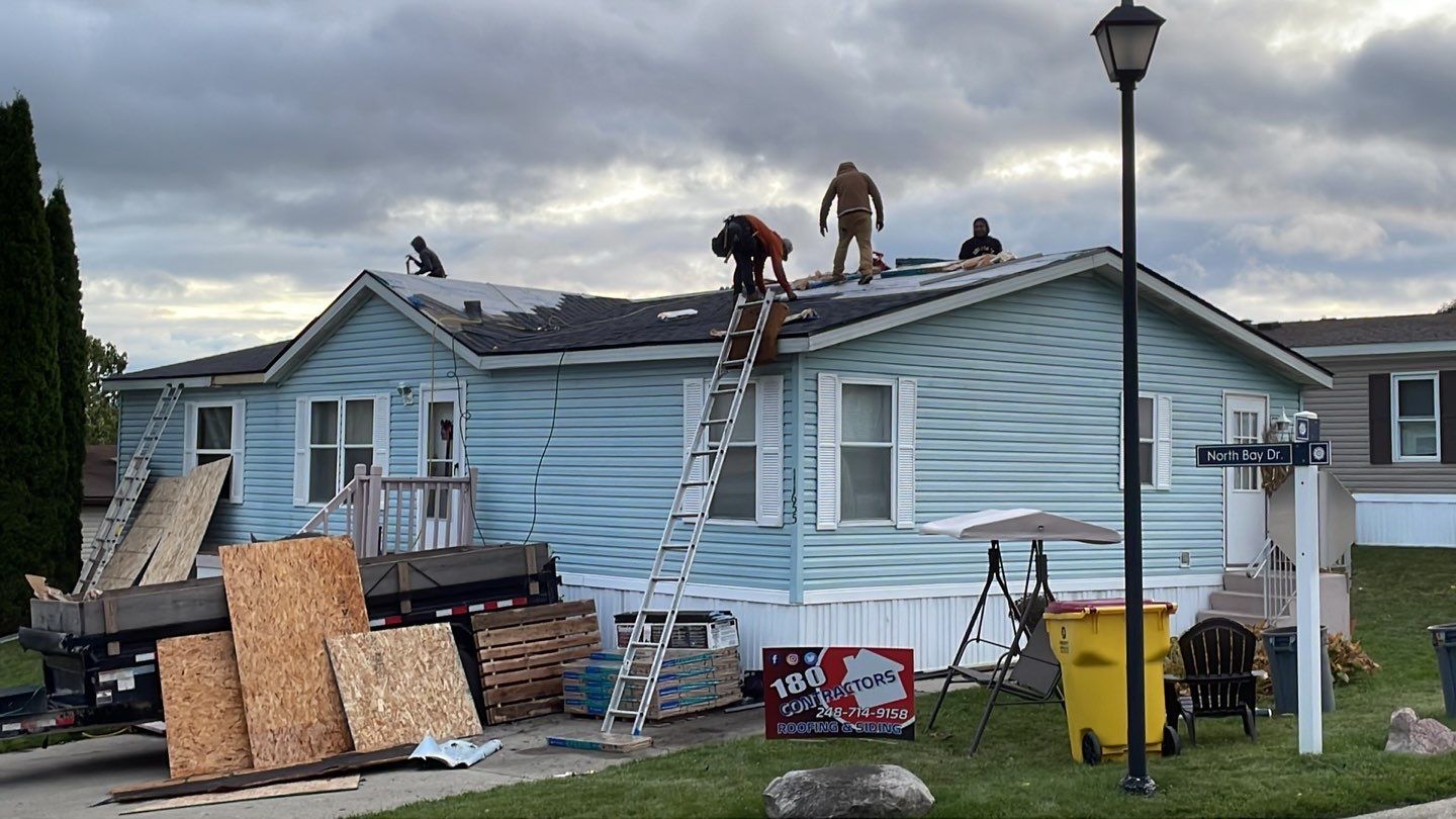 Roof Replacement using CertainTeed Landmark by 180 Contractors