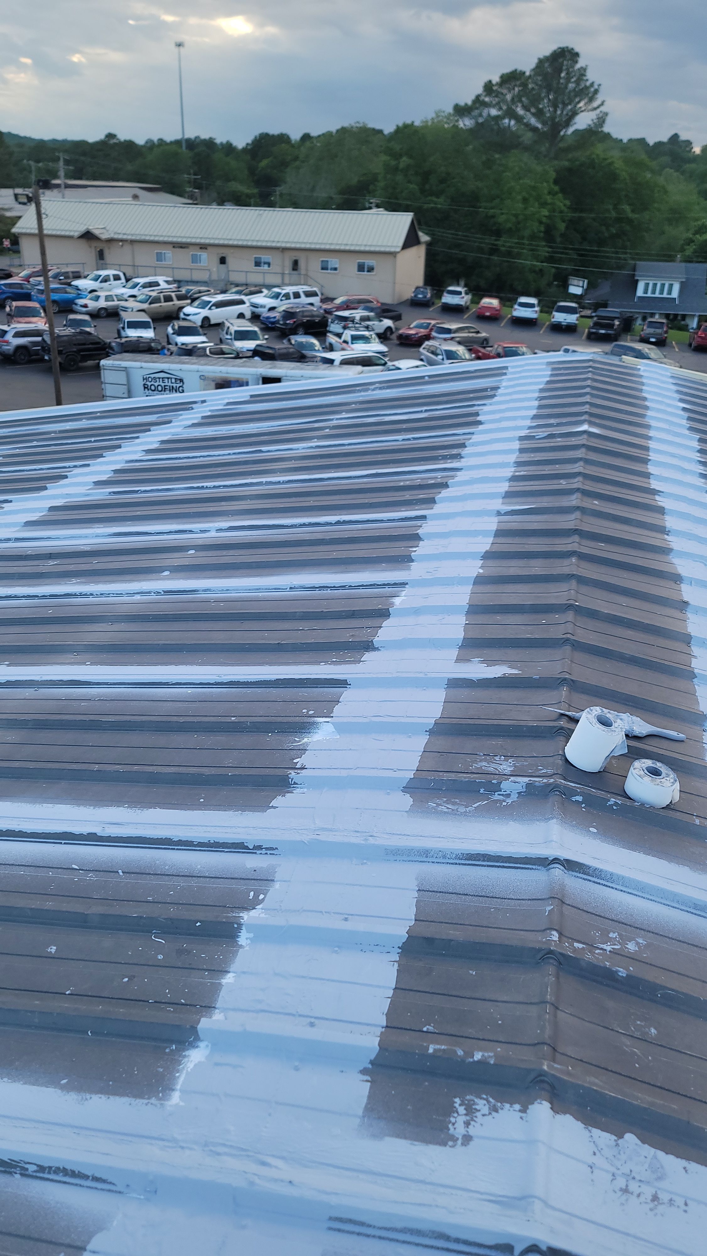 Mammoth Springs Gymnasium by Hostetler Roofing