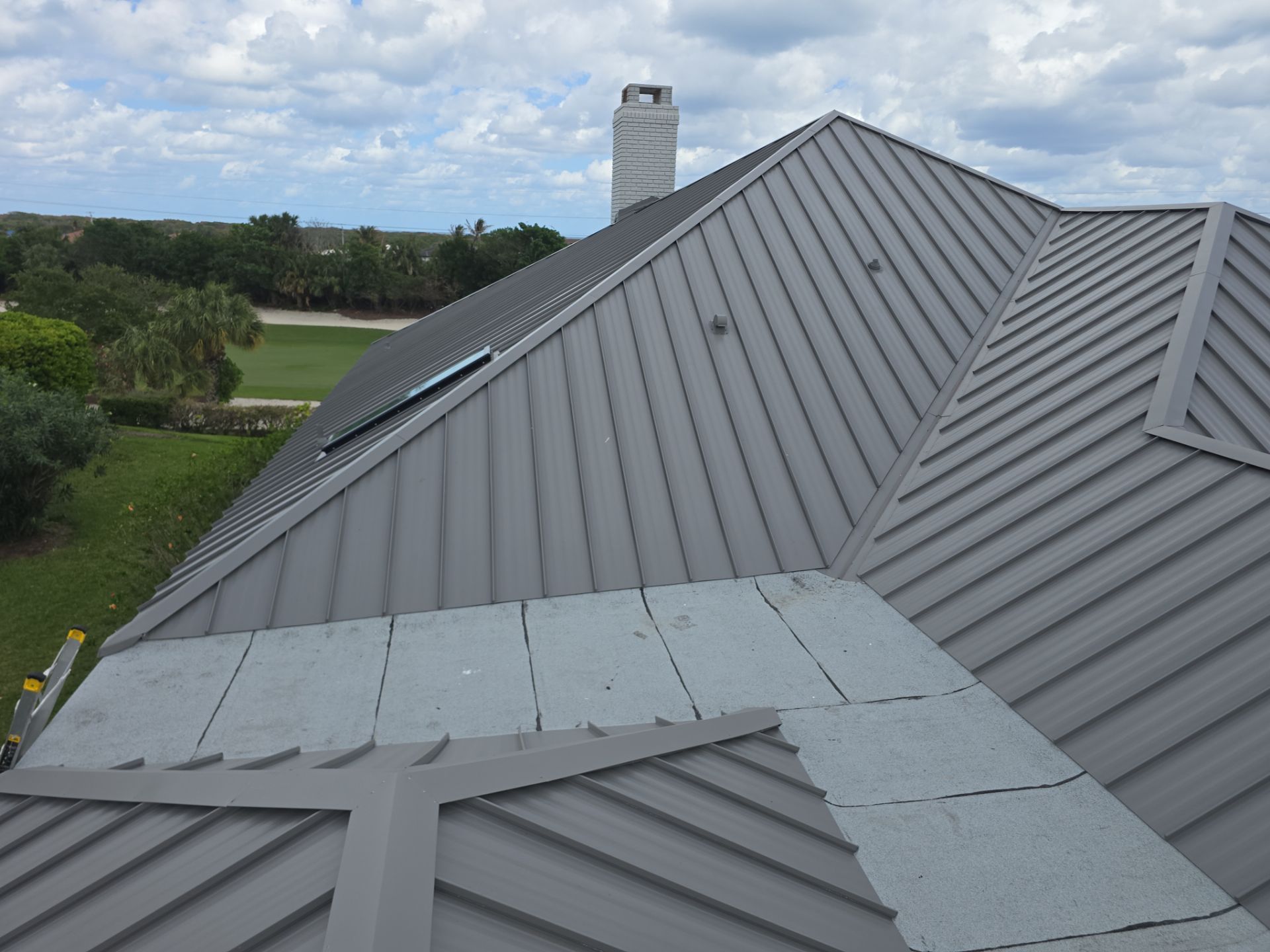 Kynar (Color Coated) 1.5" Standing Seam Metal Roof Installation by Sailfish Roofing
