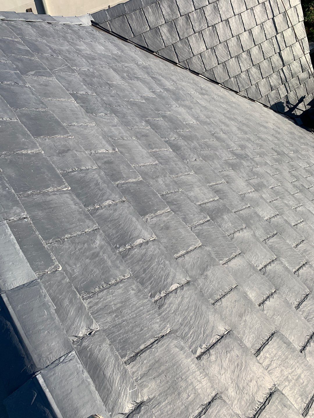 Roof Replacement using Davinci Bell Slate Shingles by Elite Roofing LLC