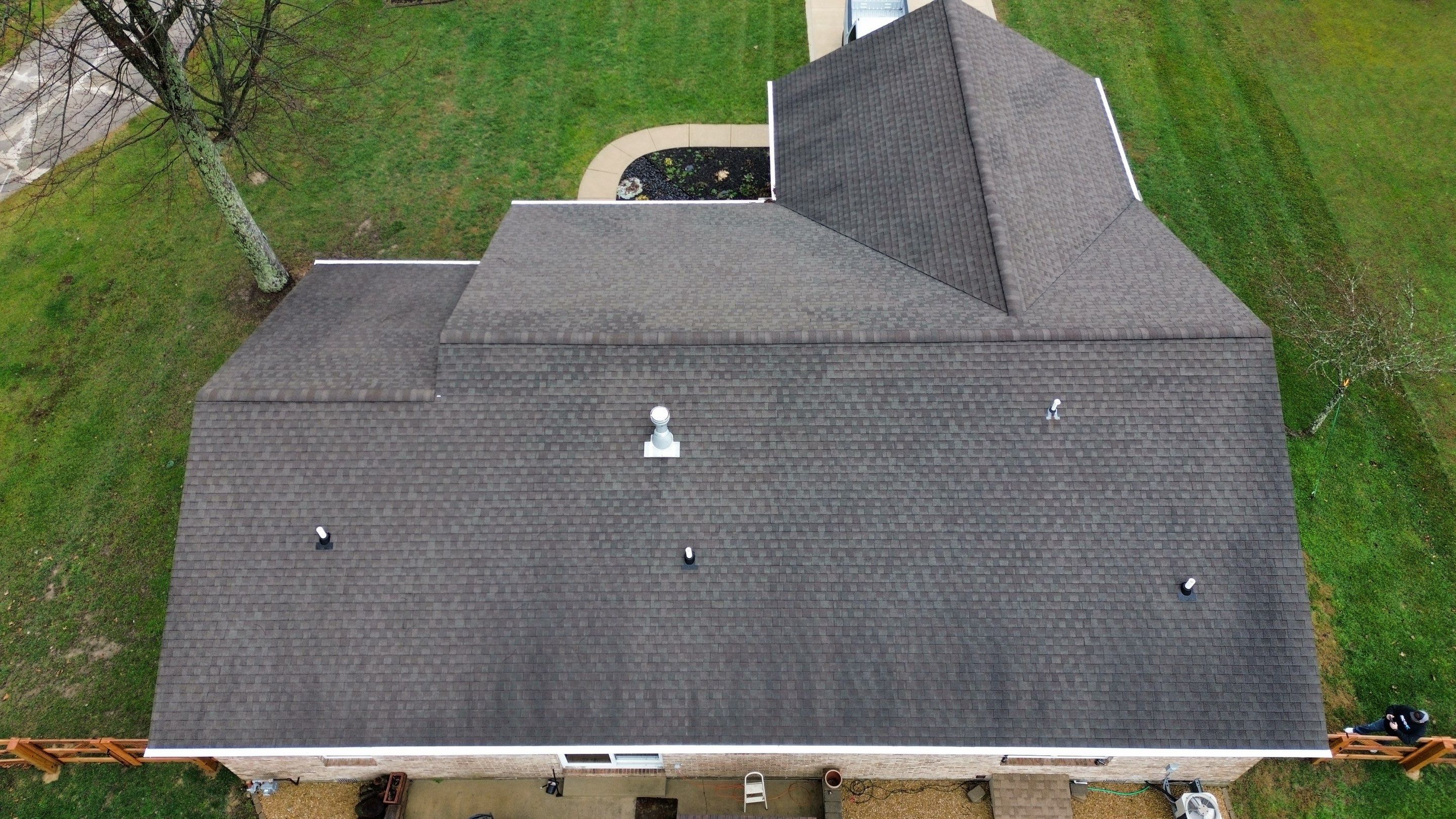 Residential Roofing Installation using Timberline HDZ Shingles - Williamsburg Slate by RoofX 