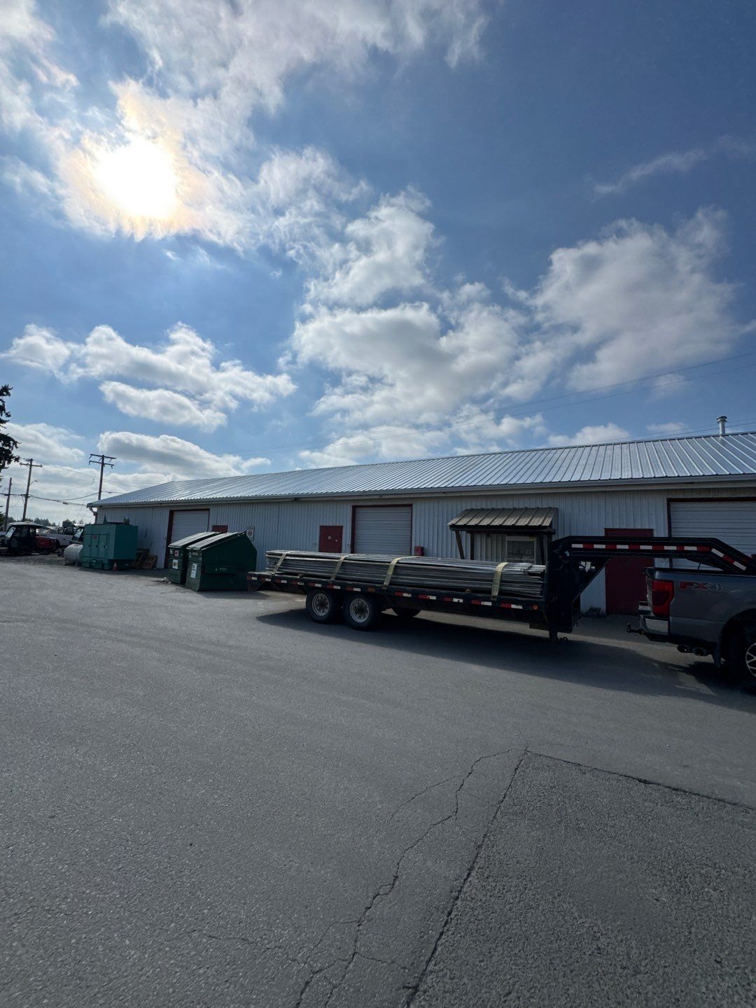 Commercial Re-Roof using Galvanized Duroclad by Top Notch Roofing Inc