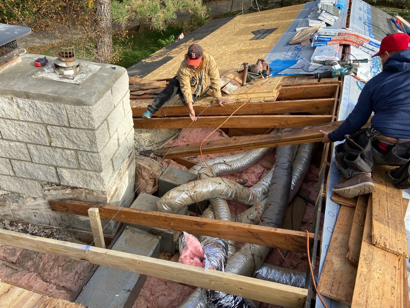 Roof Replacement using CertainTeed Landmark by 180 Contractors