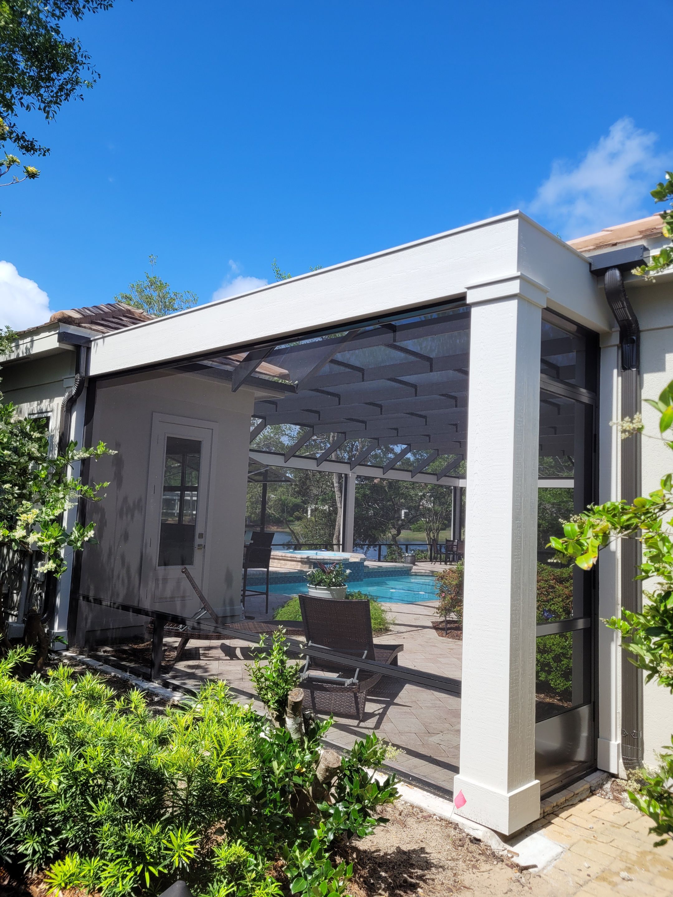 Pool Cover Oasis in Destin by Titan Sunrooms