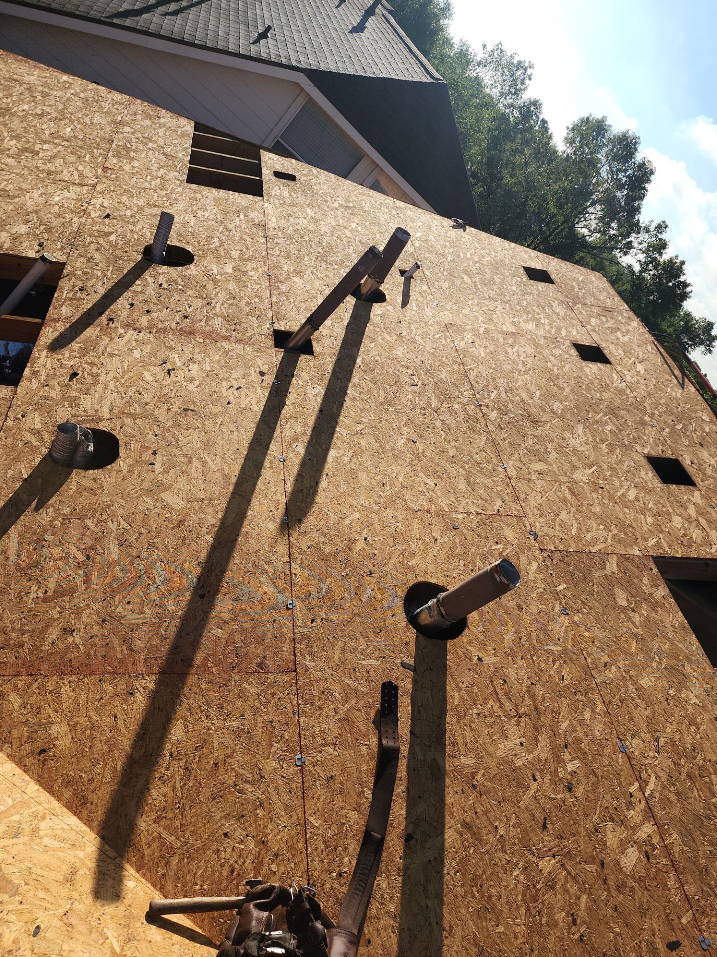 Residential Roofing Installation using Owen's Corning Duration (Lifetime) Shingles by Roof Repair Company