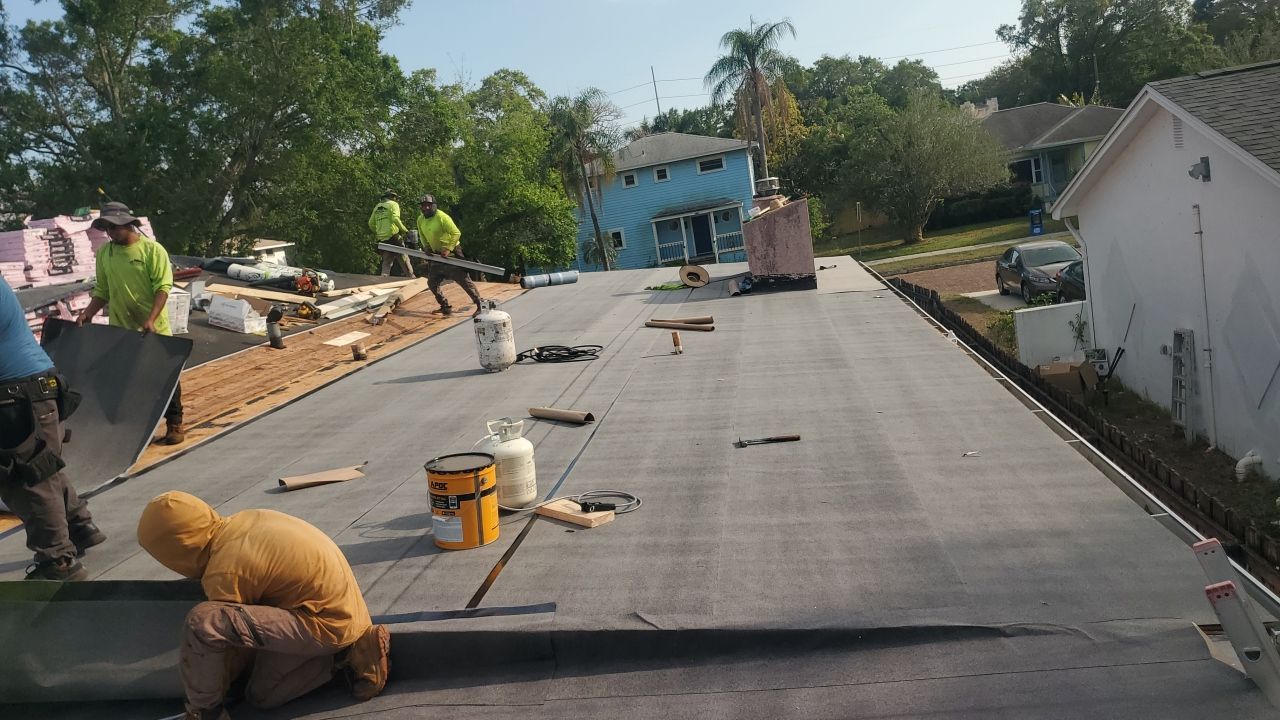 Project in St. Petersburg 33710 by Mitchell Roofing Company LLC 