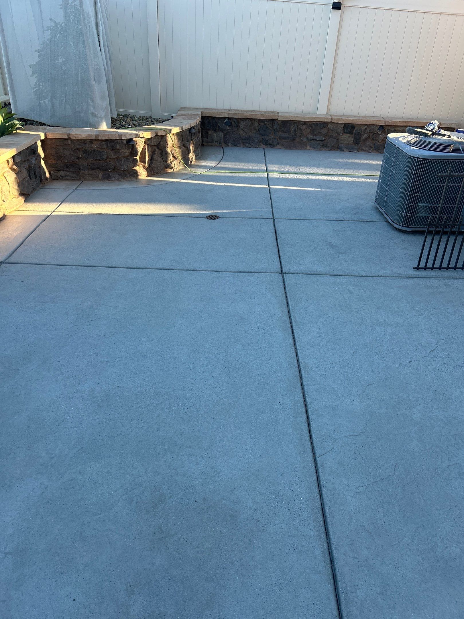Sandblasting Paint Off Concrete & Sealing in Lake Elsinore, CA by La Power Washing Inc