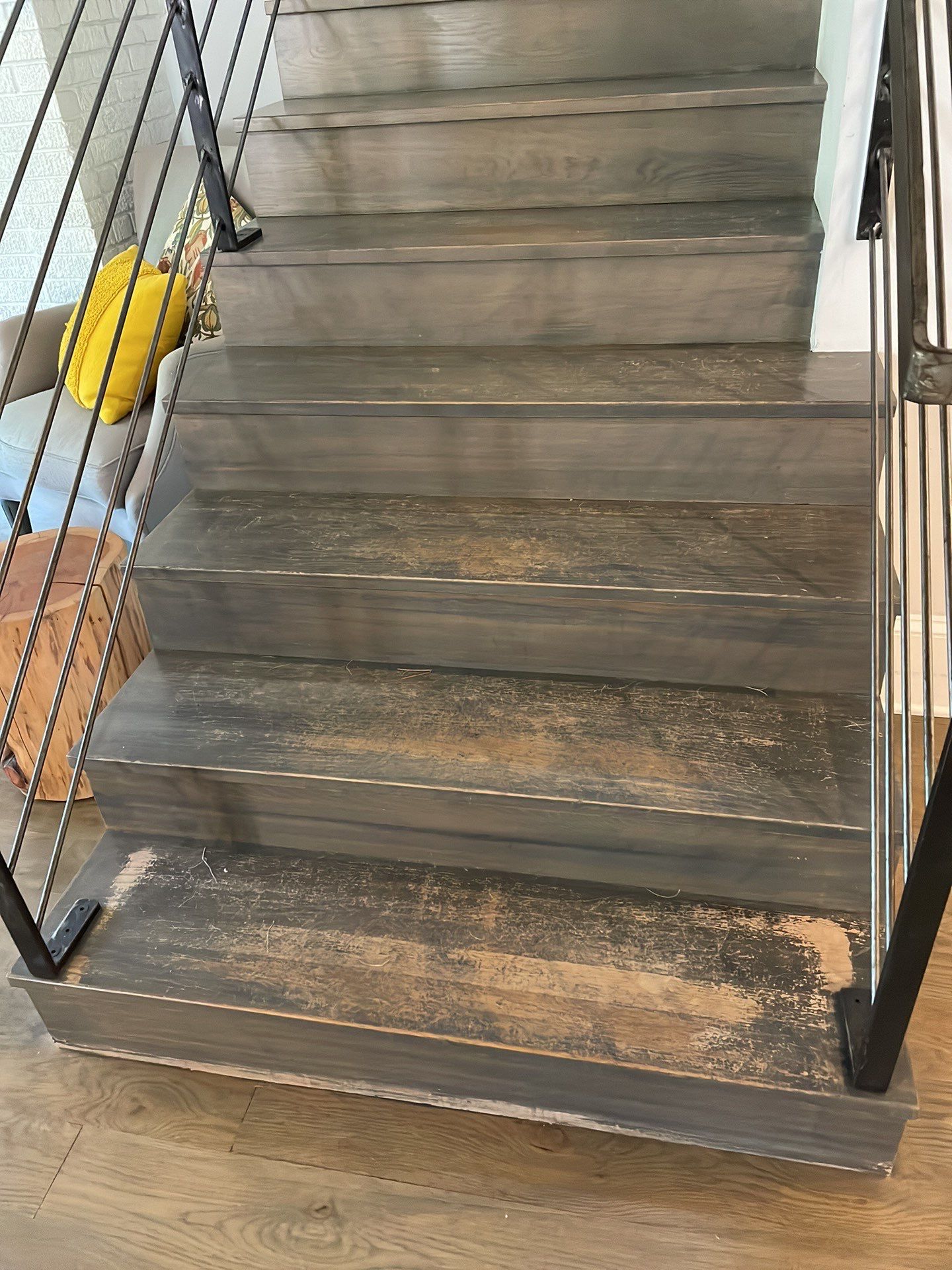 White Oak refinish  by Footprints Floors of East Atlanta