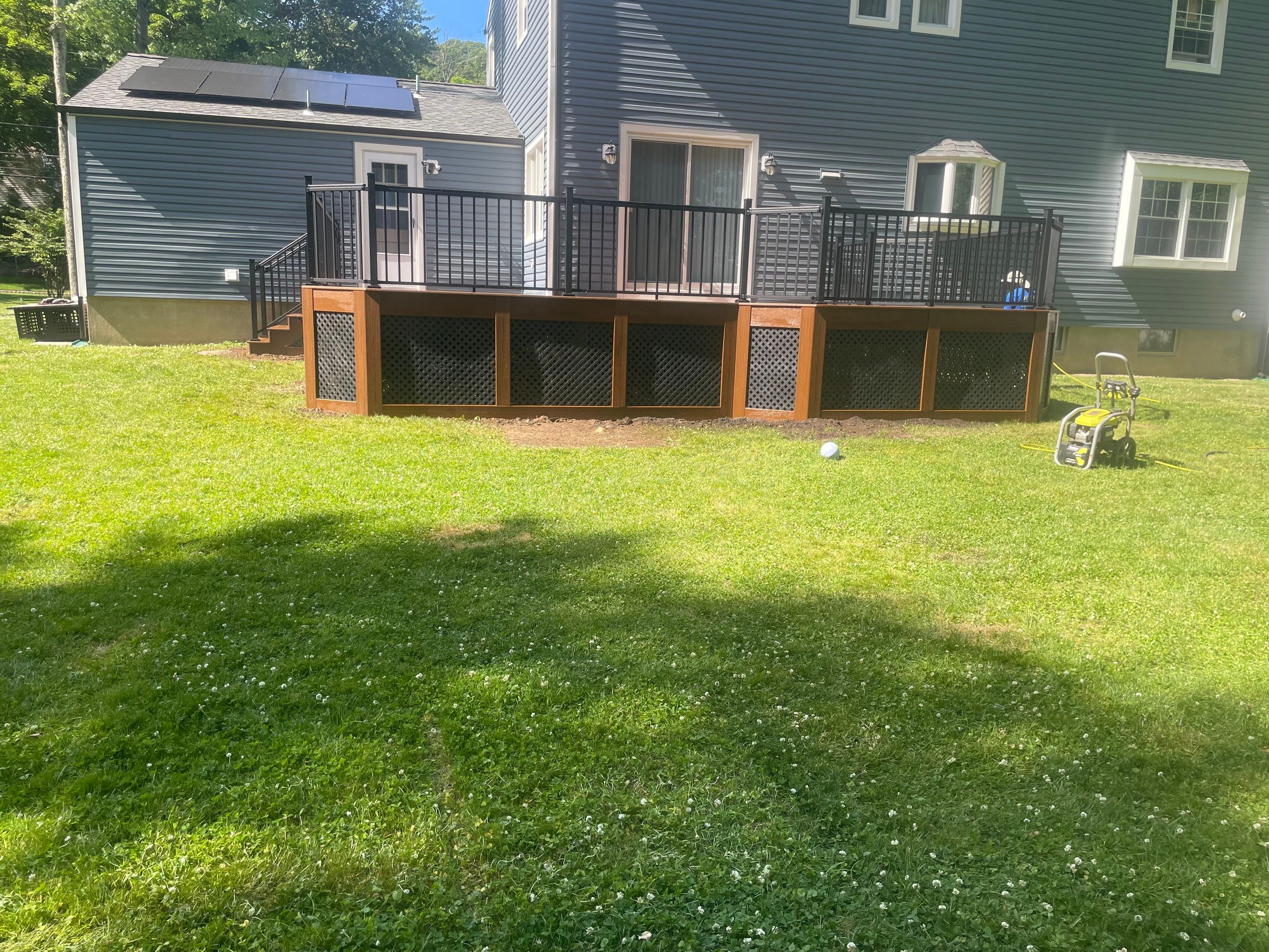 New deck in Morris Plains, New Jersey by deck guardian