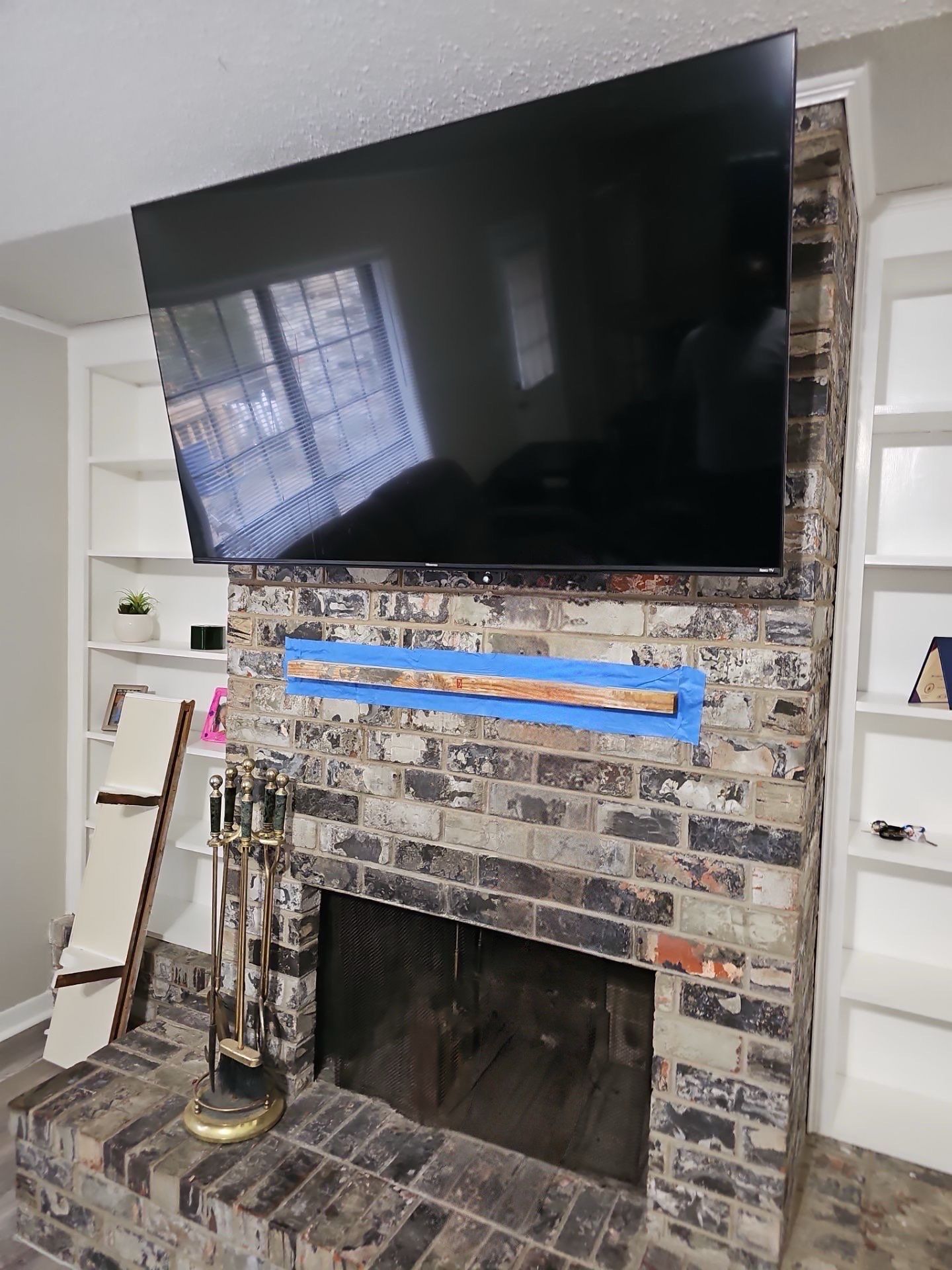 Fireplace TV Mounting Projects by Hangman Mounting & Installation 