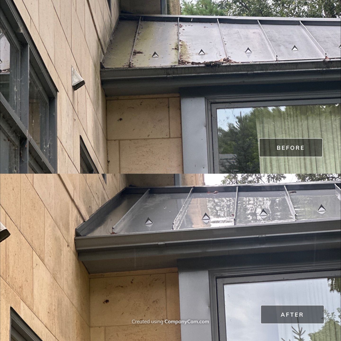 Project in Winnetka by Simmons Power & Soft Washing