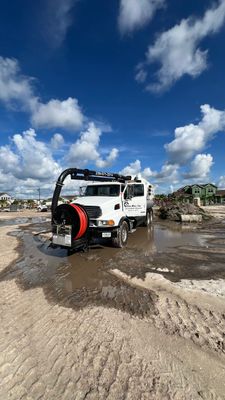 New Construction Sewer System Cleaning