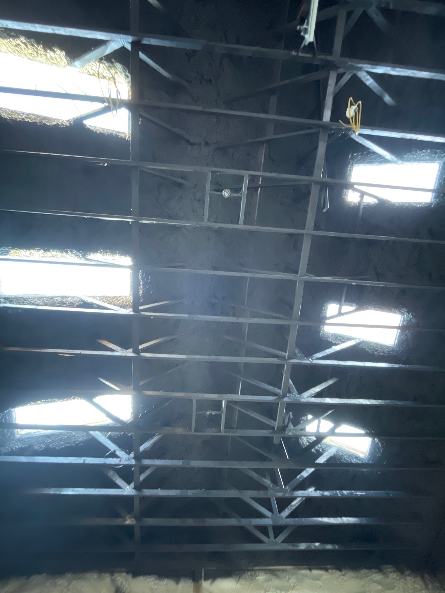 Open Cell Spray Foam to a Pole Barn by NYS Foam & Energy