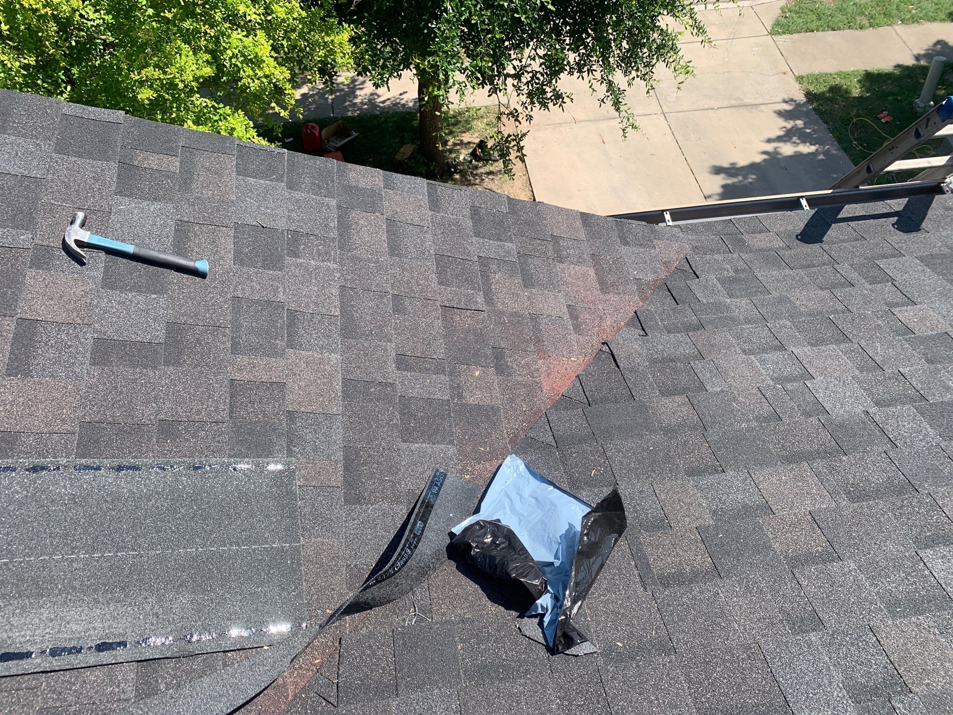 Full Roof Replacement and Hail Damage Restoration in Manor by Caliber Restoration LLC