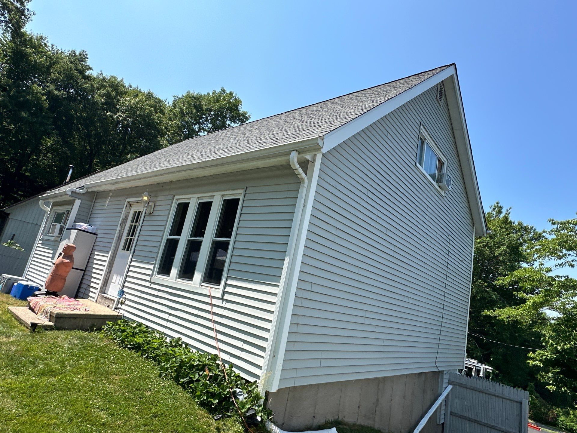 Residential Roofing Installation using Owens Corning TruDefinition Duration - Estate Gray by A Plus Exterior