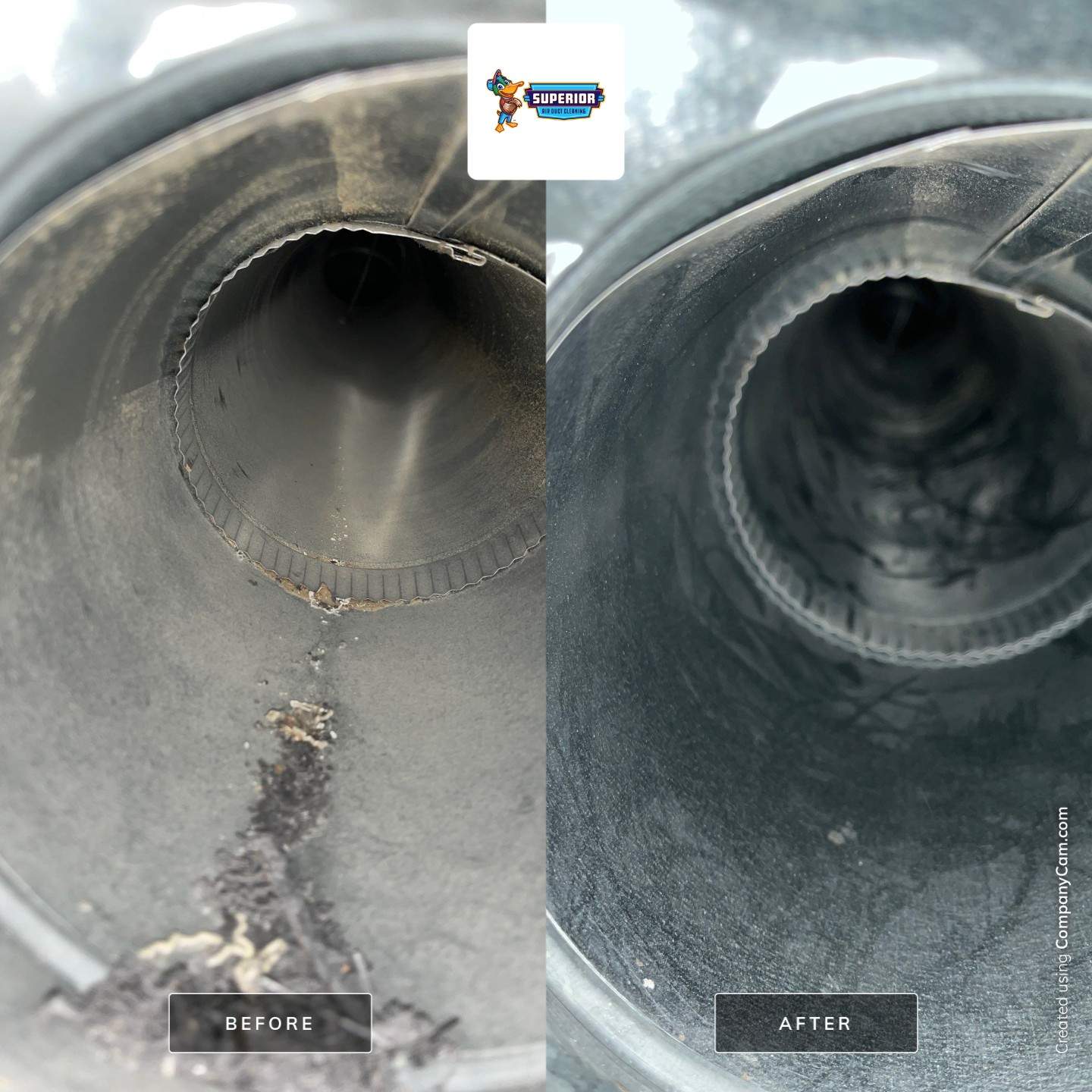 Air Duct Cleaning With a Vacuum Truck in Youngstown, OH by Superior Air Duct Cleaning