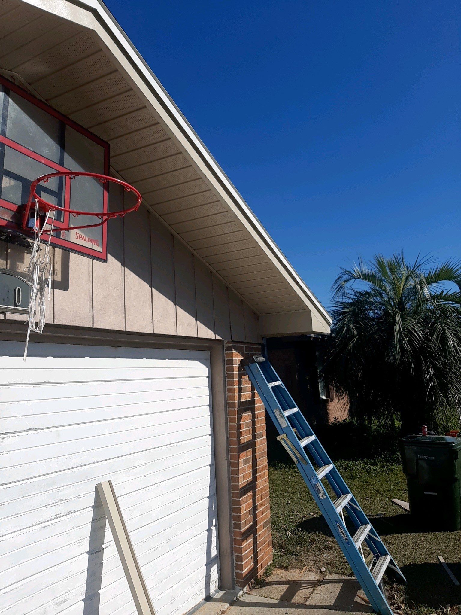 Soffit and Fascia Installation Using Vinyl Soffit by Gutter Professors