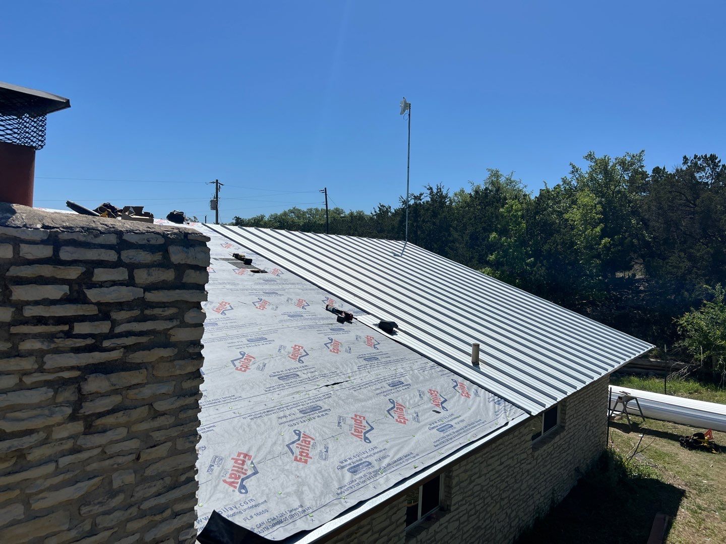 Galvalume Standing Seam offers a 45-year finish warranty! by Oakwood Roofing and Construction, LLC