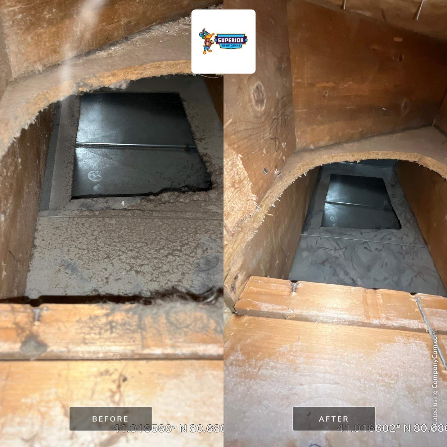 Air Duct Cleaning With a Vacuum Truck in Boardman, OH by Superior Air Duct Cleaning