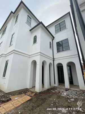 Galleria Harmony: Stucco and Foam Detail.
