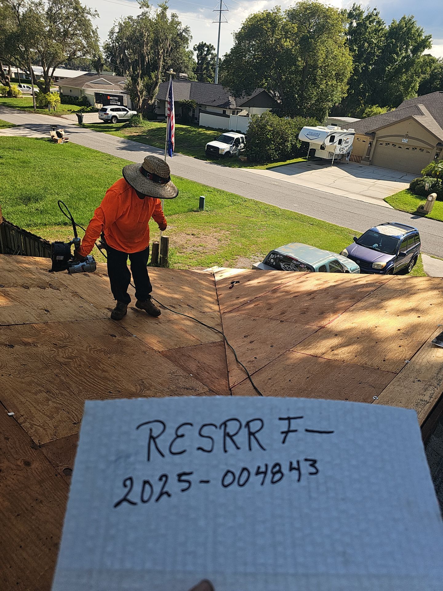 Project in Land O' Lakes 34639 by Mitchell Roofing Company LLC 