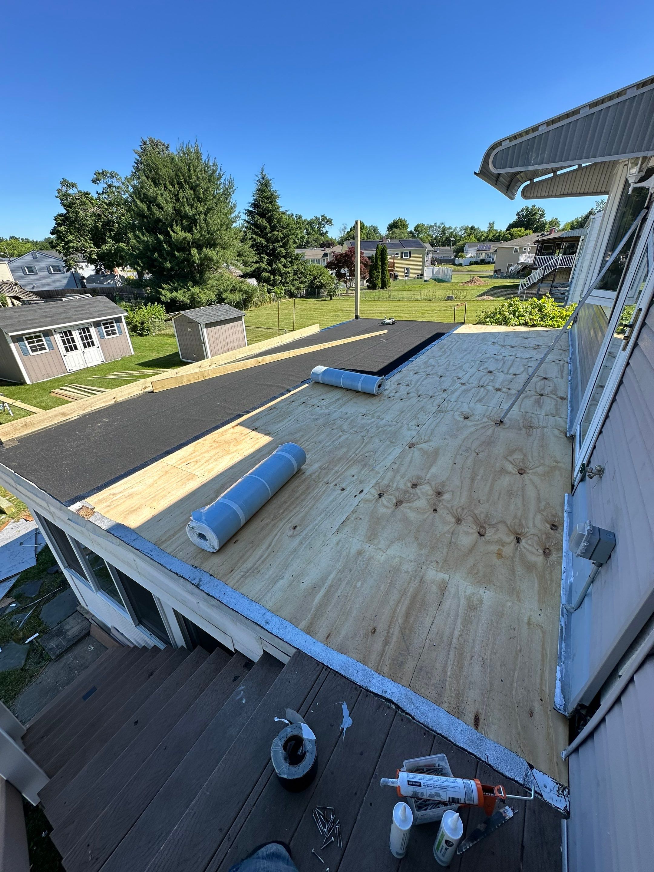 Deck Resurface with Waterproof System by deck guardian