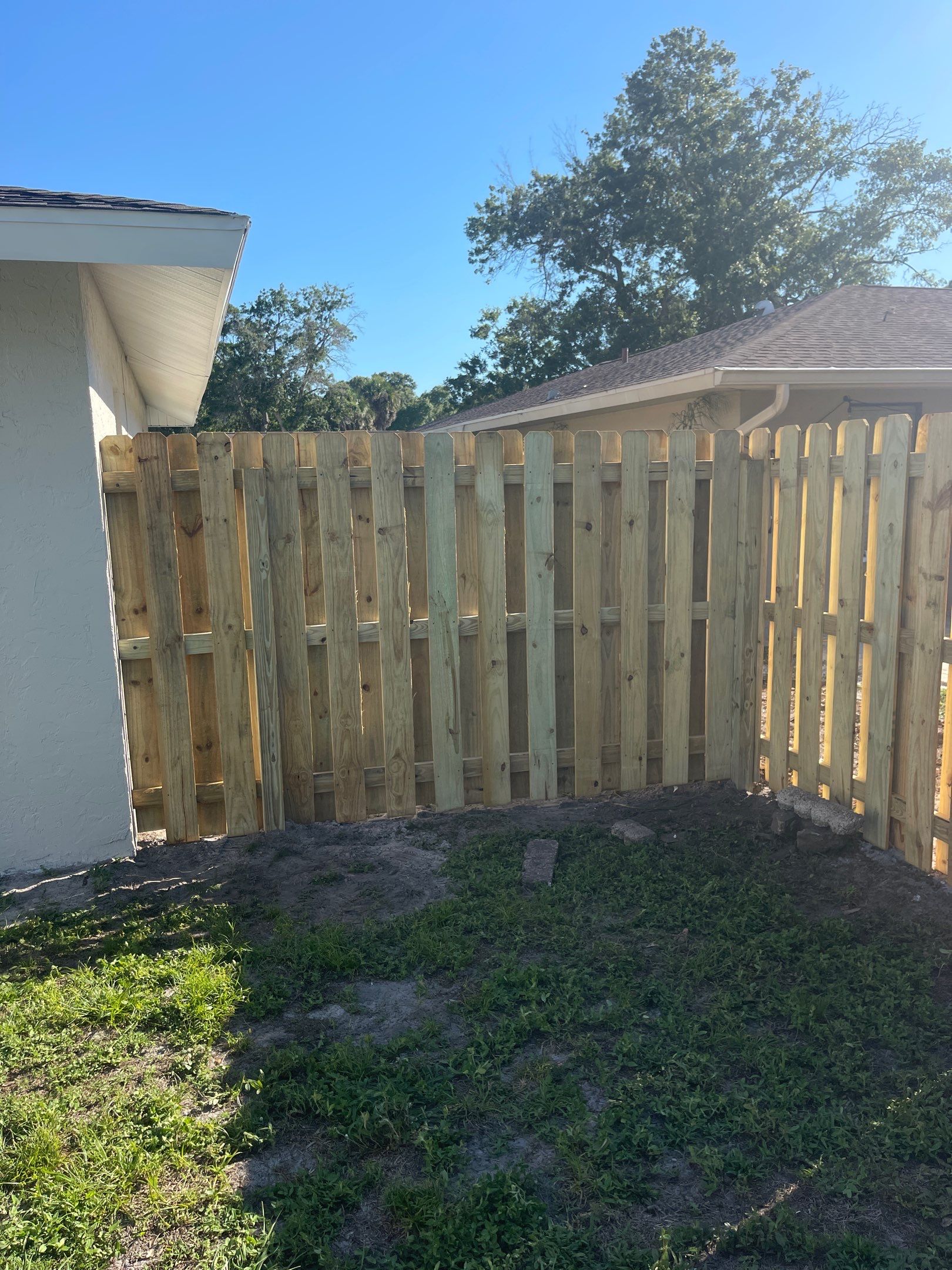 Sarasota, FL 6ft. Tall Treated Board on Board Privacy Fence by Asap fence and gates, LLC