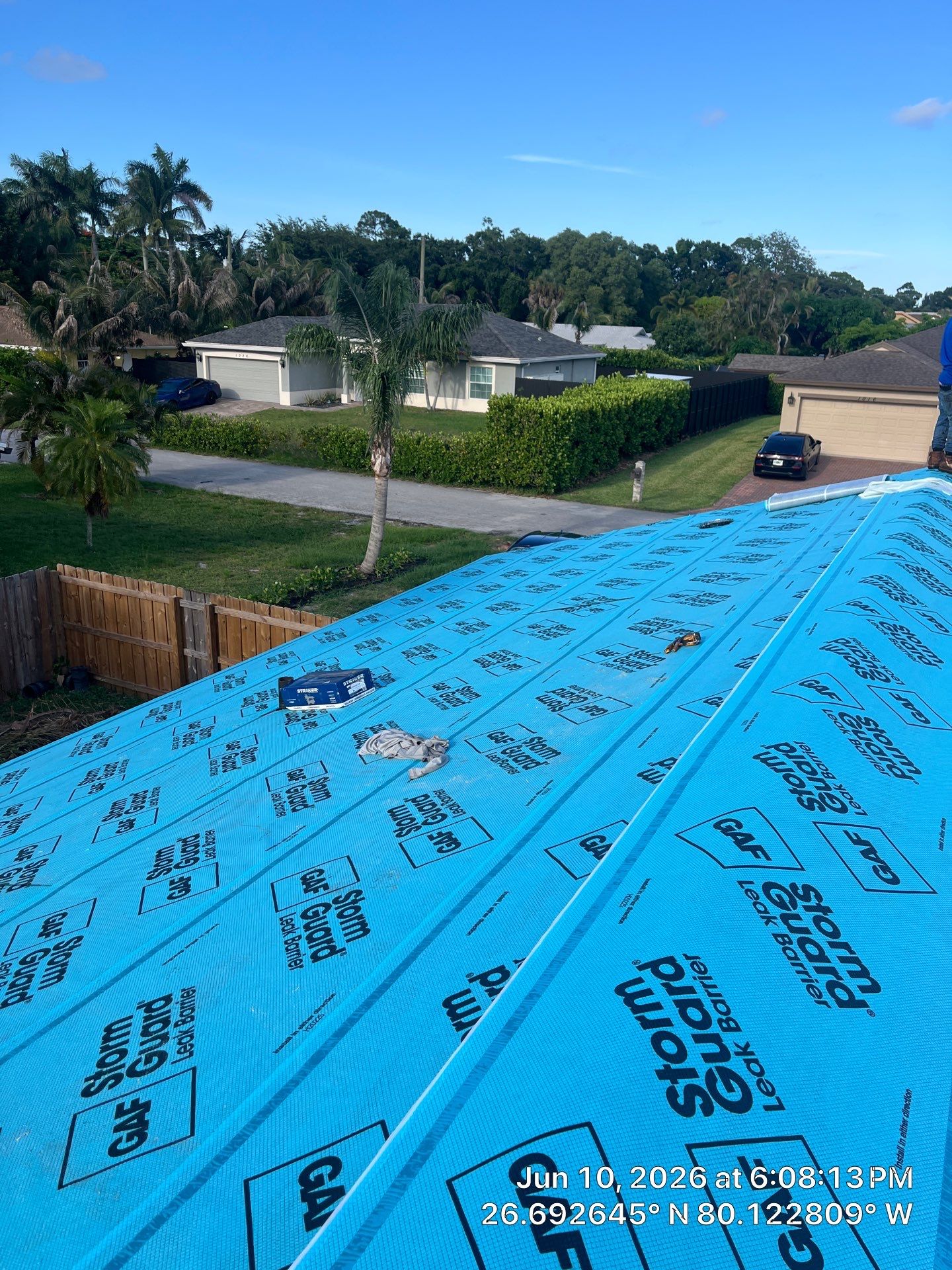 Residential Roofing Installation using GAF by BLUES BROTHERS ROOFING