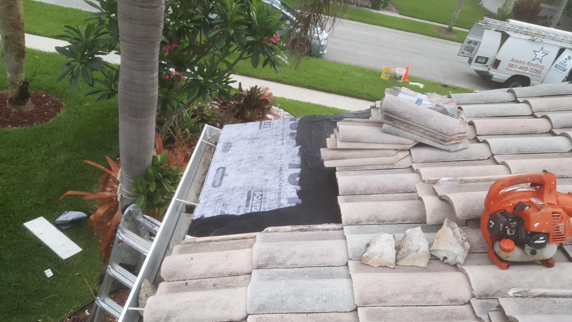 Concrete Tile Roof Repair using Concrete Roof Tile by Aastro Roofing