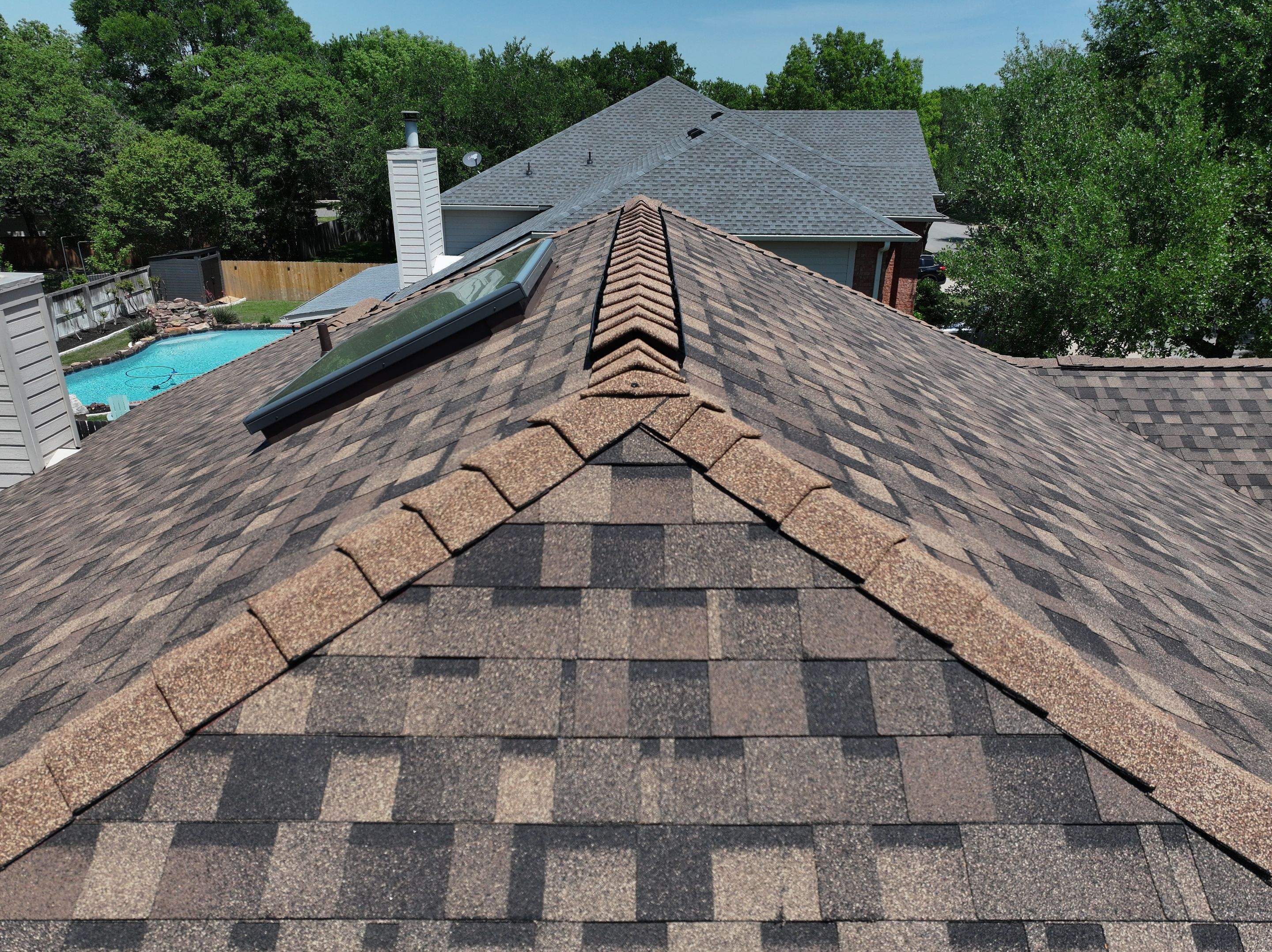 Brownstone Shingles by Perennial Roofing 