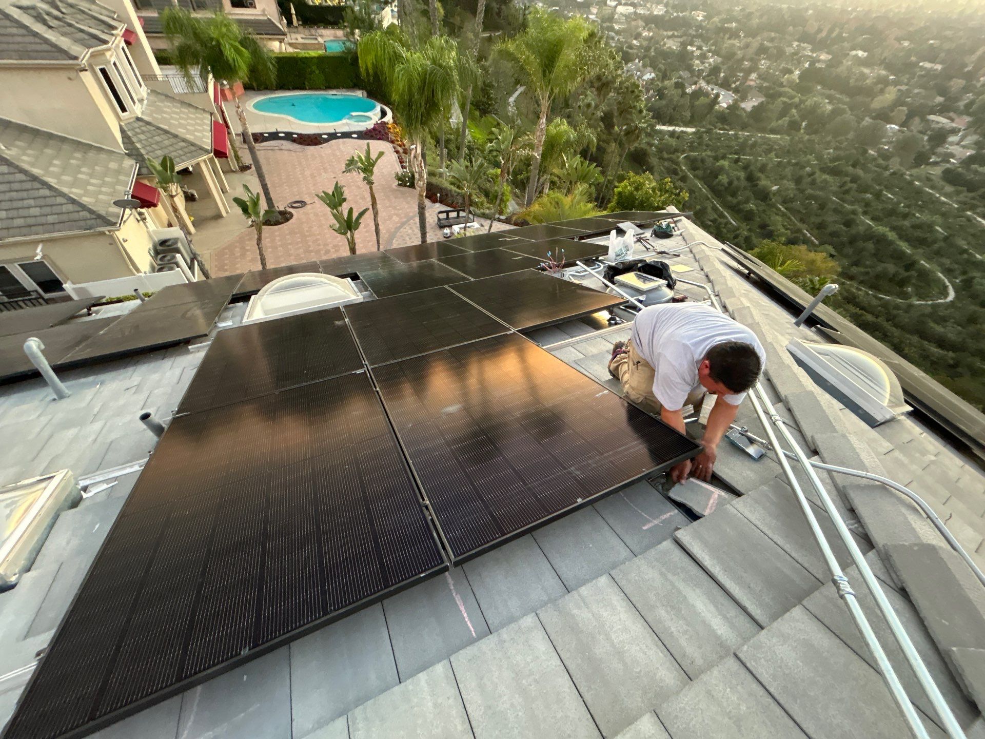 53-Panel Solar System and Tesla Powerwall 3 Installation in Arcadia by AWS Solar