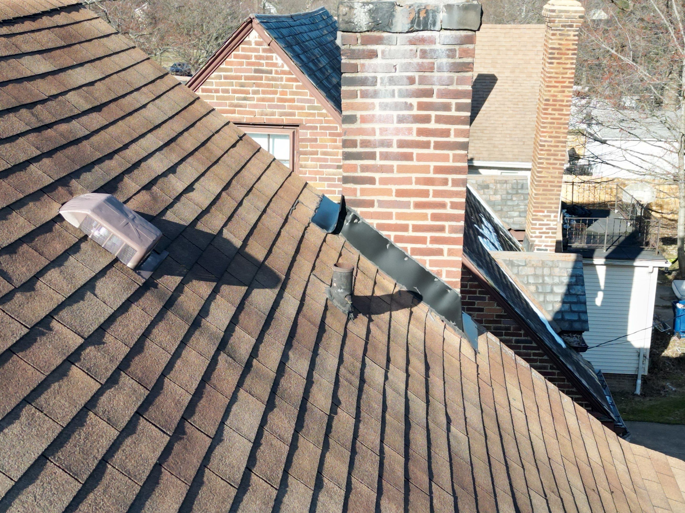 Cleveland Heights Residential Roof Replacement using GAF Timberline HDZ Mission Brown by Atlas Roofing & Restoration