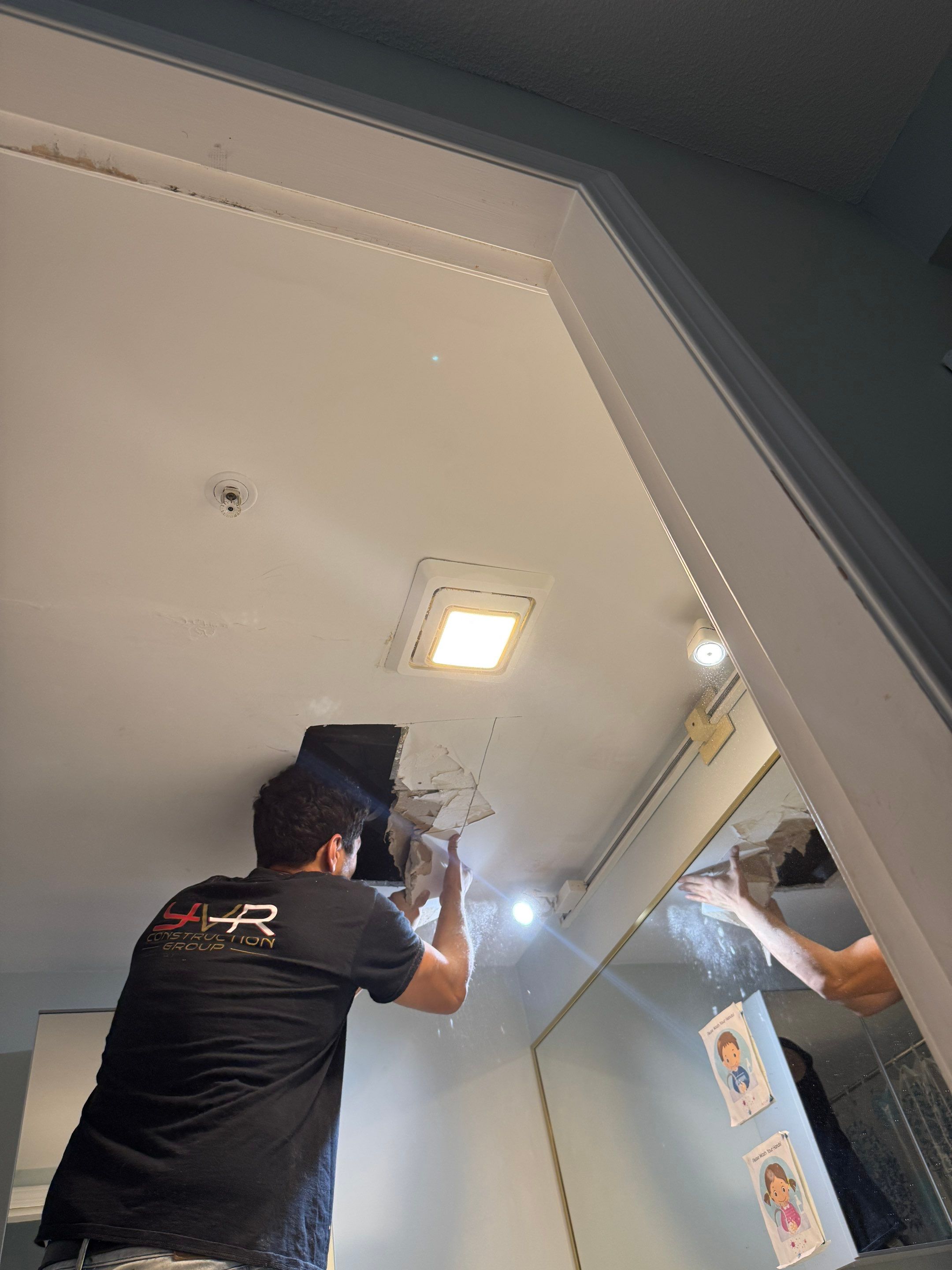 Richmond Ceiling Leak Repair & Seamless Drywall Finishing by YVR Construction Group