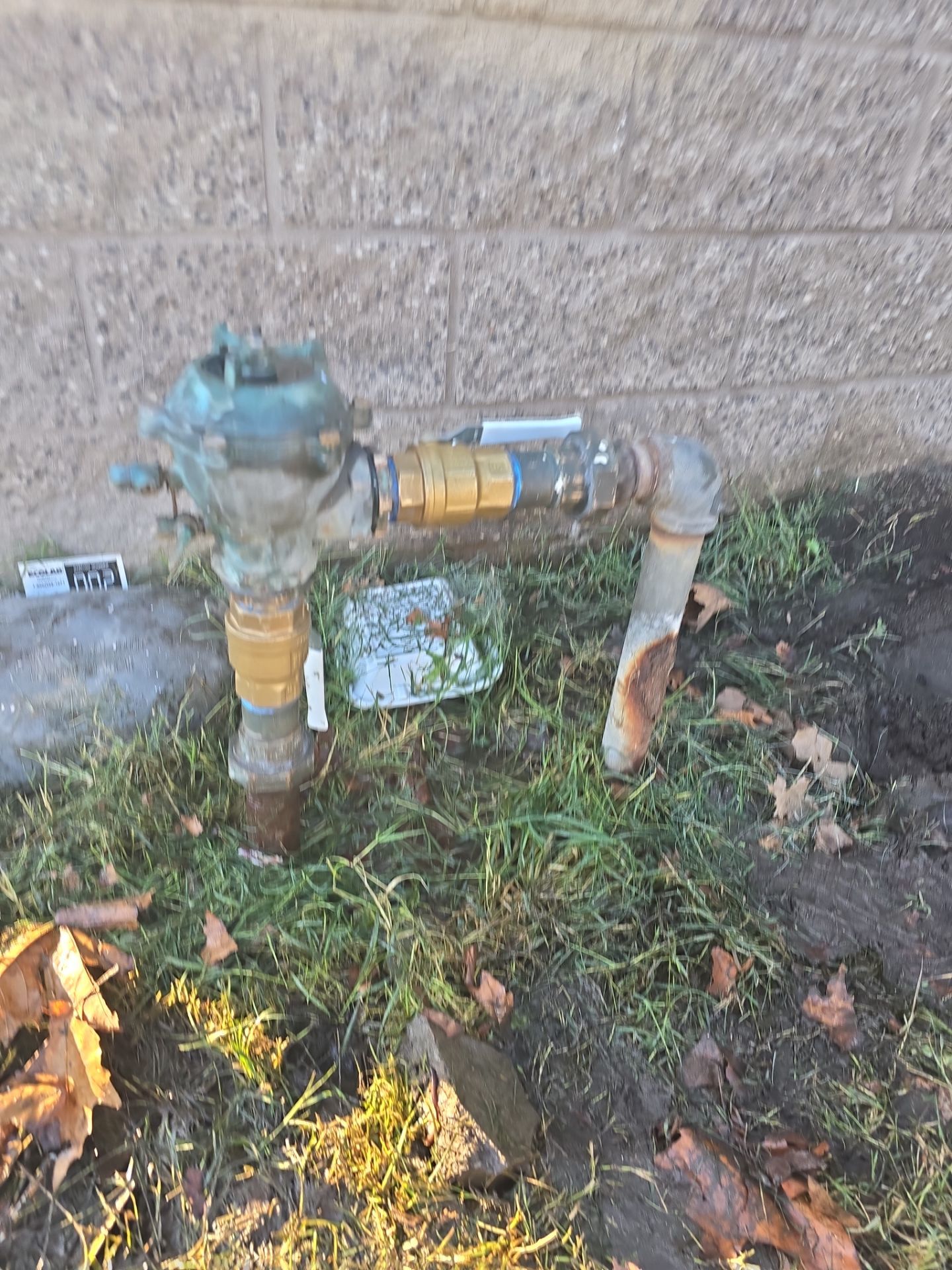 Outdoor Leaking Water Valve Repair by Us Plumbing