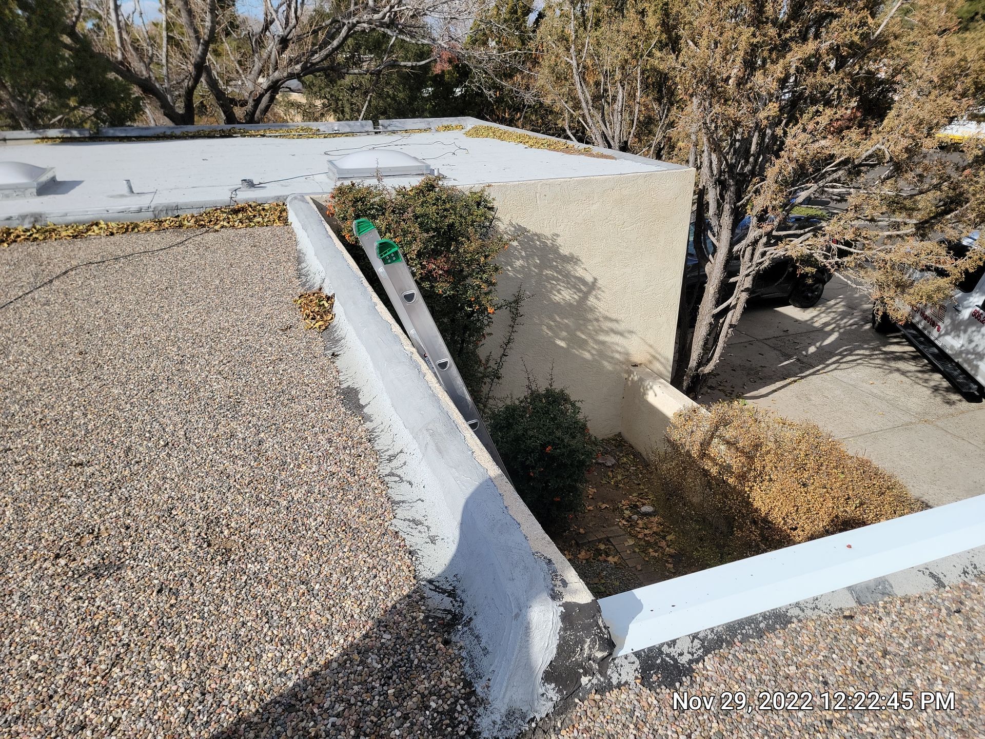 Albuquerque TPO Roof Replacement in the Northeast Heights EPS Slope and Custom Skylights by Doyle Roof Masters Inc
