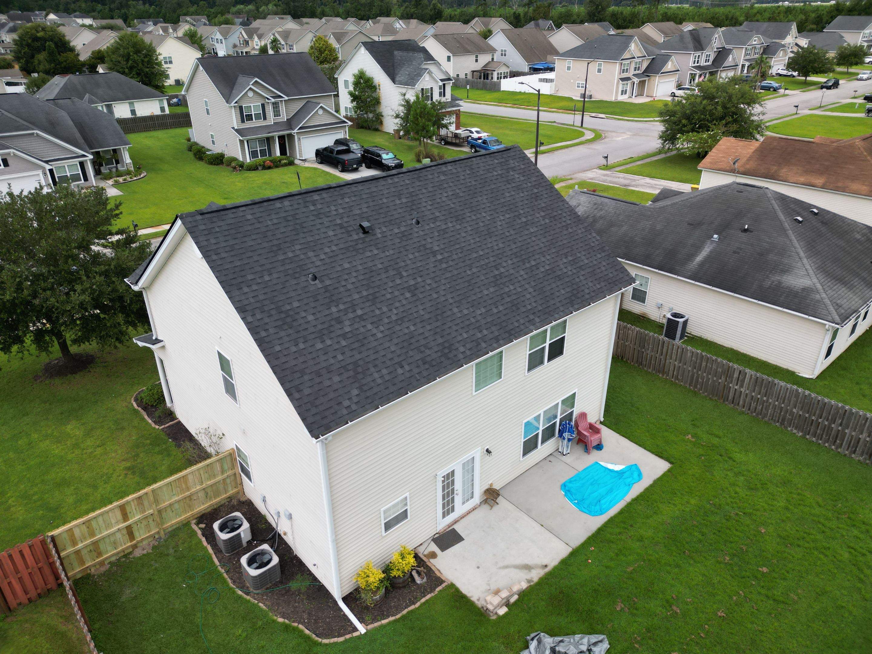 Residential Roofing Installation using Atlas Pinnacle Pristine Black Shadow by Talya Roofing