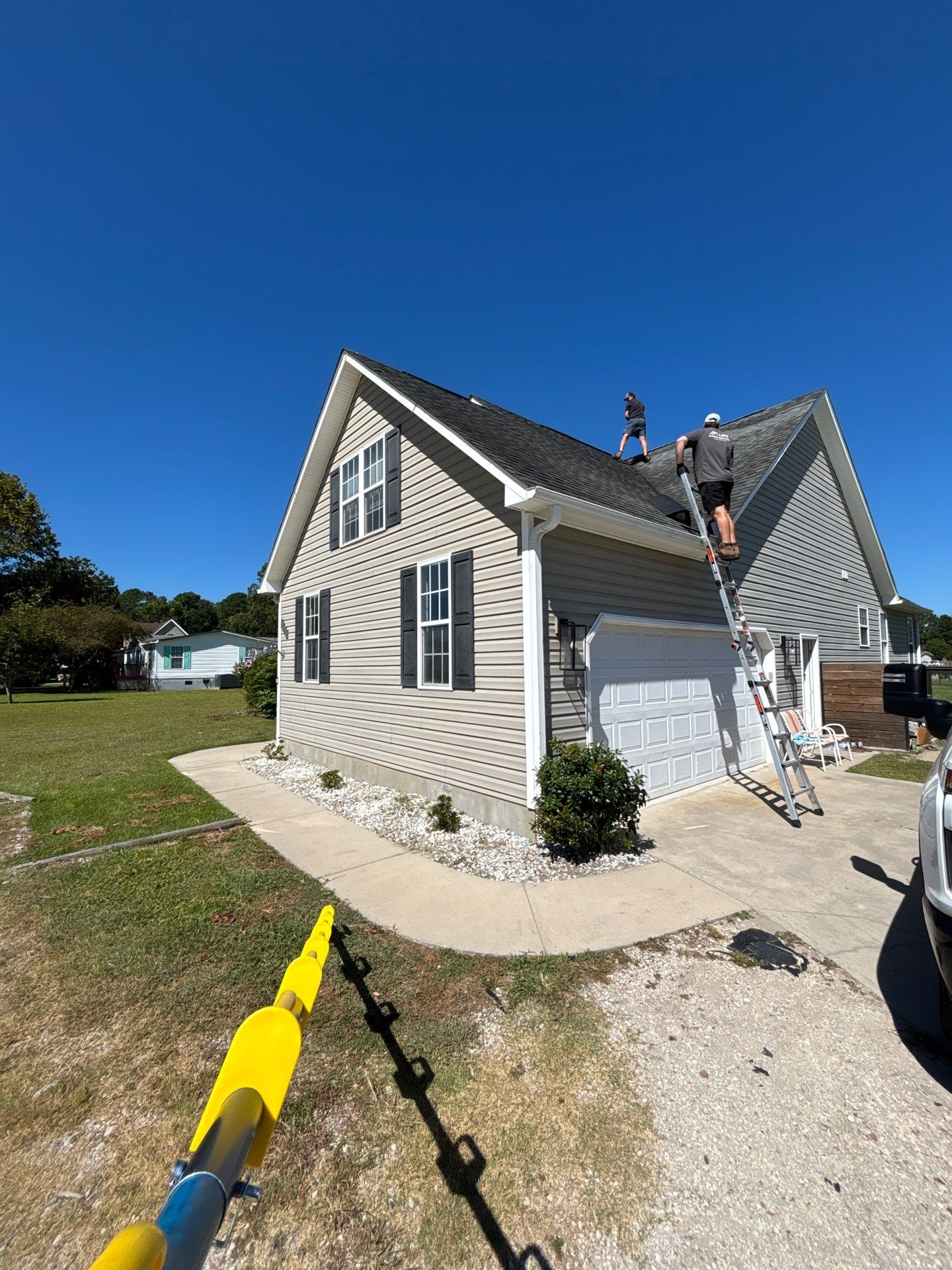 Roof Inspection by Life Construction